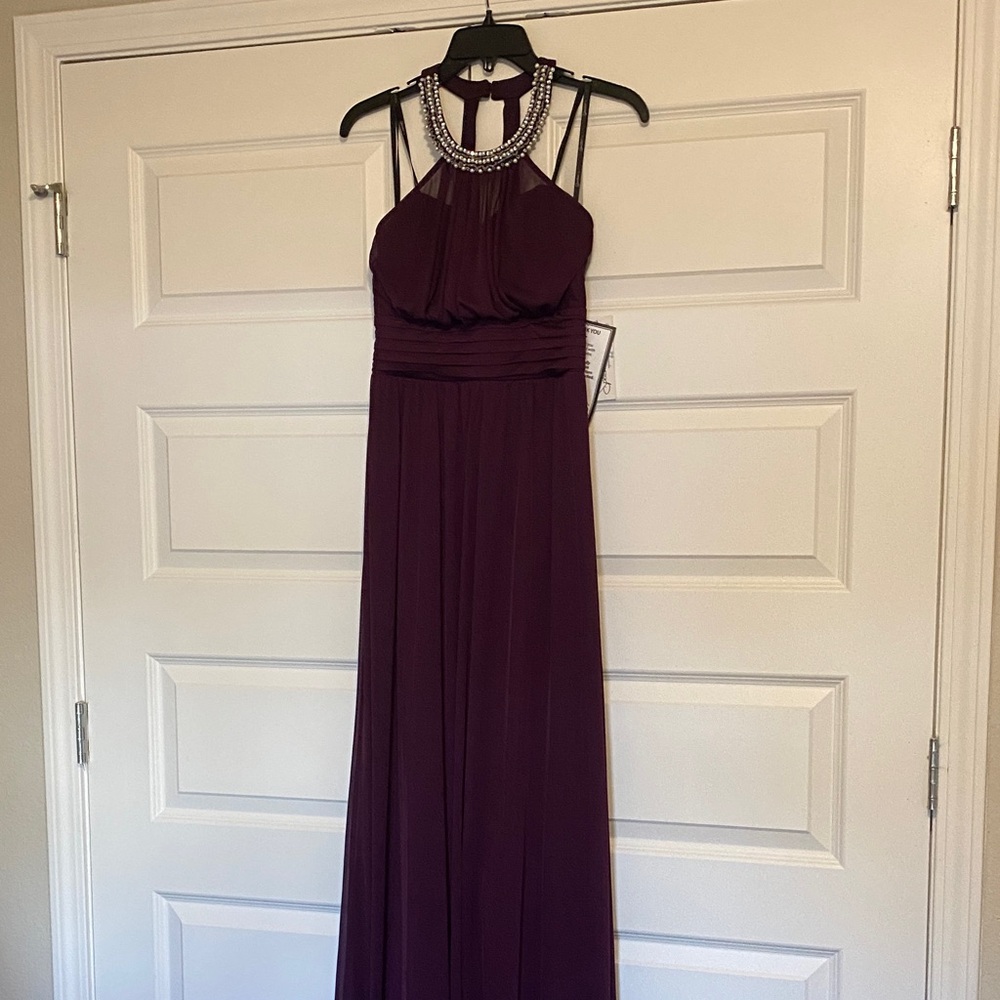 Speechless Deep Purple Maxi Dress